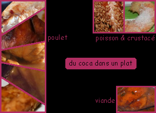 lien recette de coca dans un plat